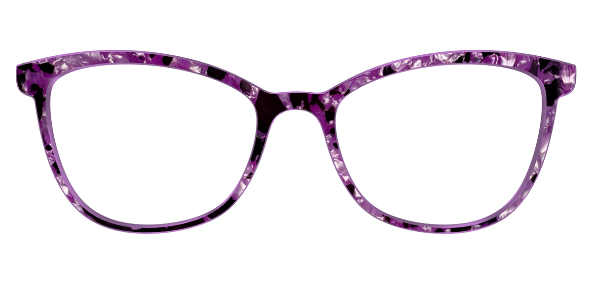 The Dark Orchid Pearl Tortoise - Front Top Image - Pair Eyewear