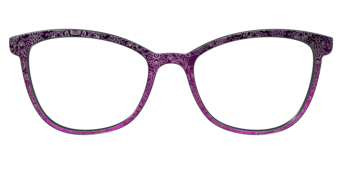 The Dark Romance Foil Damask - Front Top Image - Pair Eyewear