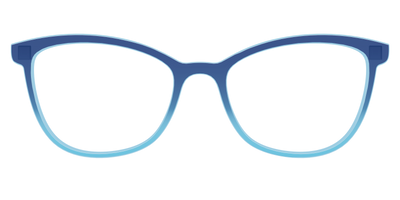 The Indigo to Sky Blue Gradient Crystal - Front Top Thumbnail - Pair Eyewear
