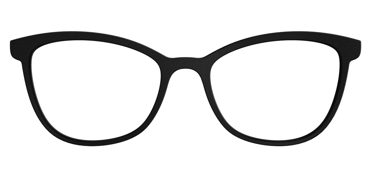 The Matte Black - Front Top Image - Pair Eyewear