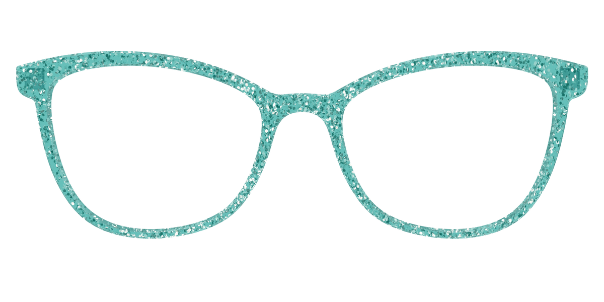 The Mint Sparkle - Front Top Image - Pair Eyewear