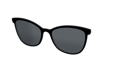 The Non-Polarized Black Sun Top - Angle Top Thumbnail - Pair Eyewear