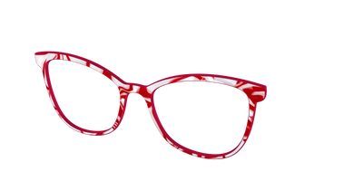 The Peppermint Swirl - Angle Top Thumbnail - Pair Eyewear