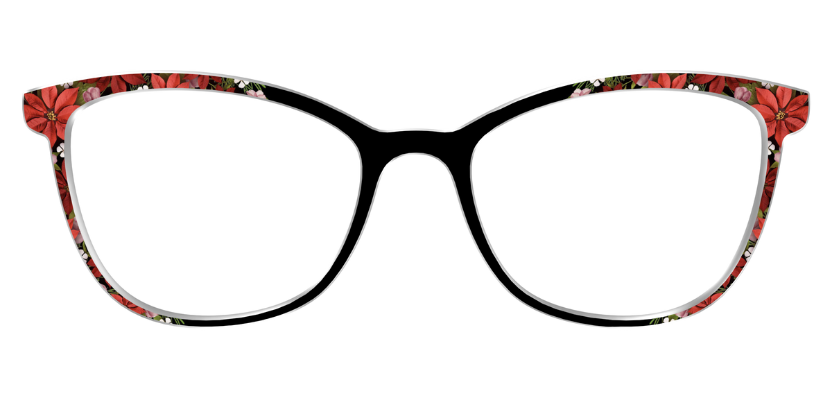 The Pressed Poinsettias - Front Top Image - Pair Eyewear