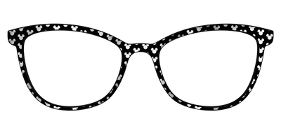 The Silver Foil Mickey - Front Top Thumbnail - Pair Eyewear