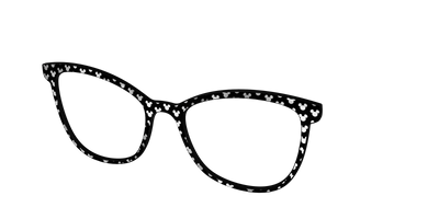 The Silver Foil Mickey - Angle Top Thumbnail - Pair Eyewear