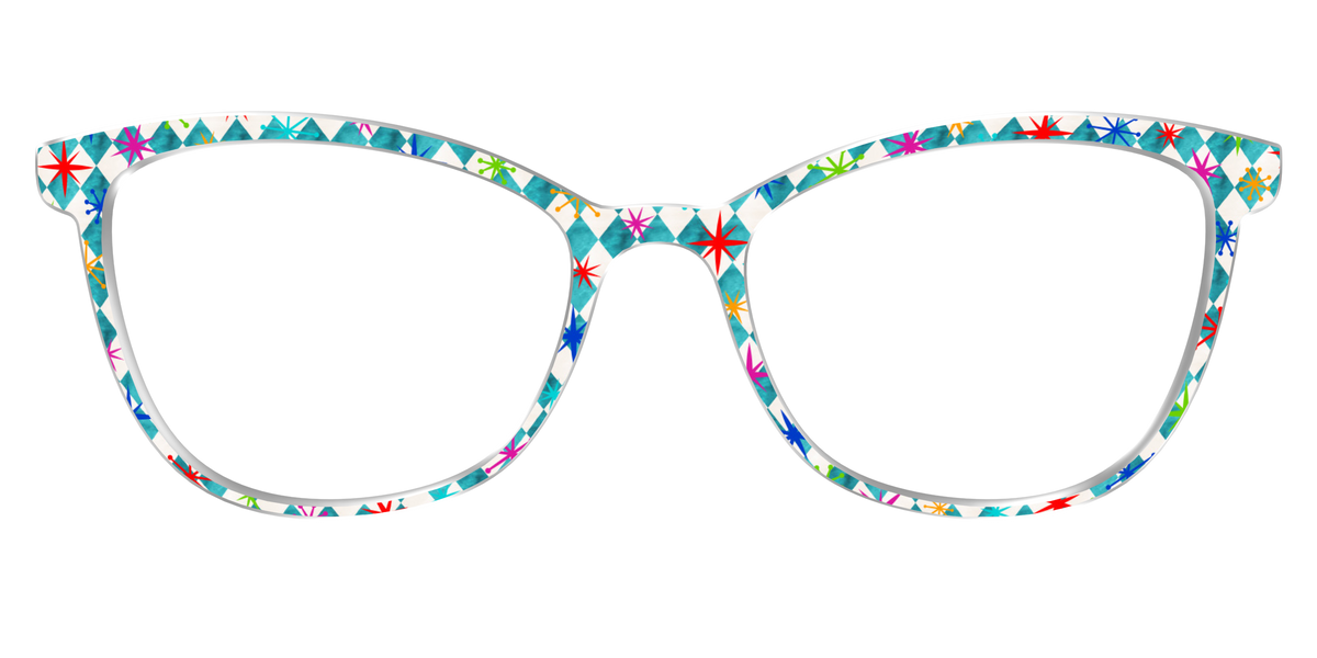 The Starburst Diamonds - Front Top Image - Pair Eyewear
