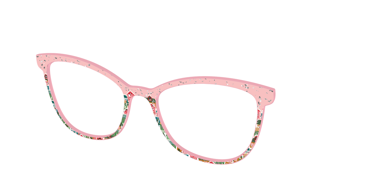 The Winter Village with Iridescent Glitter - Angle Top Image - Pair Eyewear