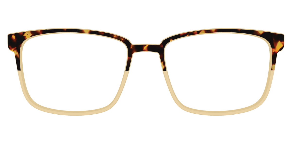 The Amber Tortoise Crystal Split - Front Top Image - Pair Eyewear