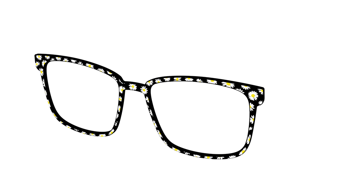 The Black Daisy - Angle Top Image - Pair Eyewear