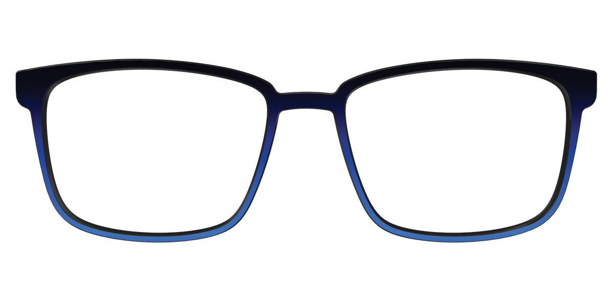 The Black to Blueberry Gradient - Front Top Image - Pair Eyewear