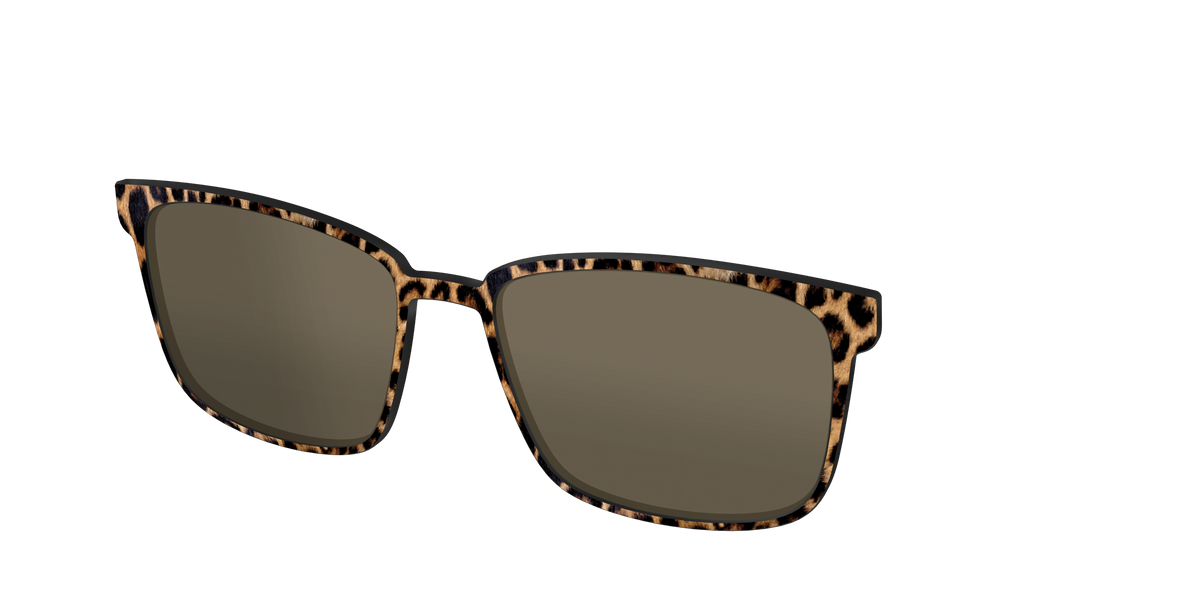 The Polarized Cheetah Spots Sun Top - Angle Top Image - Pair Eyewear