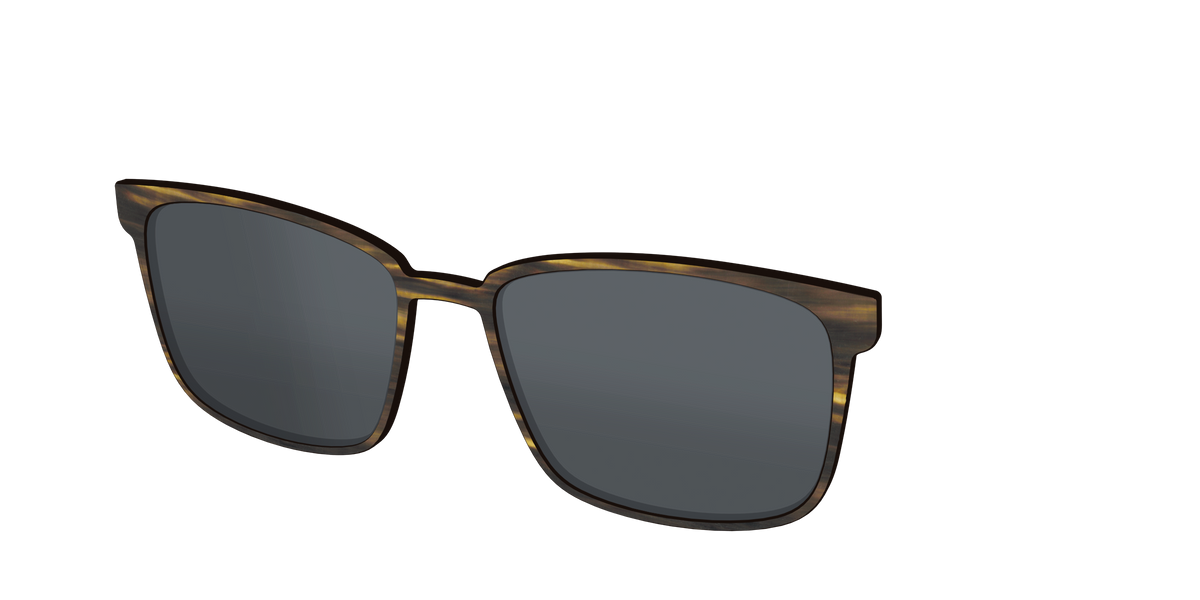 The Polarized Horn Sun Top - Angle Top Image - Pair Eyewear