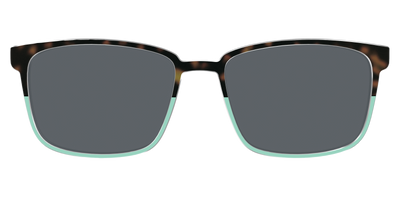 The Polarized Matcha Split Sun Top - Front Top Thumbnail - Pair Eyewear