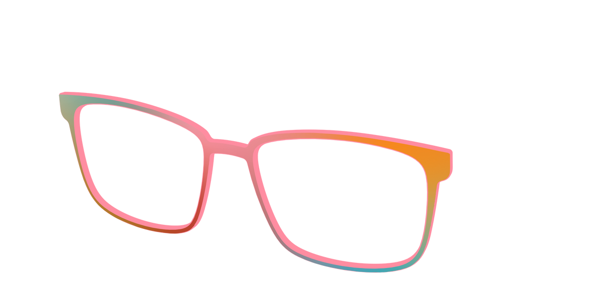 The Mirage Gradient - Angle Top Image - Pair Eyewear
