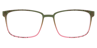 The Olive to Rose Trellis with Champagne Foil - Front Top Thumbnail - Pair Eyewear