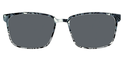 The Polarized Zebra Pearl Split Sun Top - Front Top Thumbnail - Pair Eyewear
