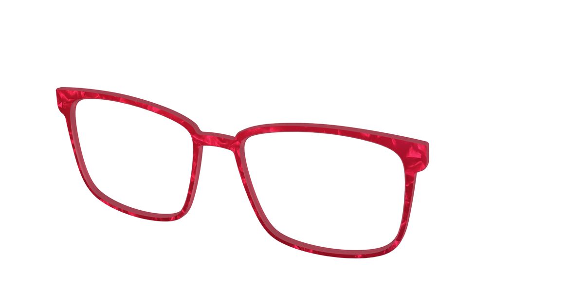 The Ruby Pearl Marble - Angle Top Image - Pair Eyewear