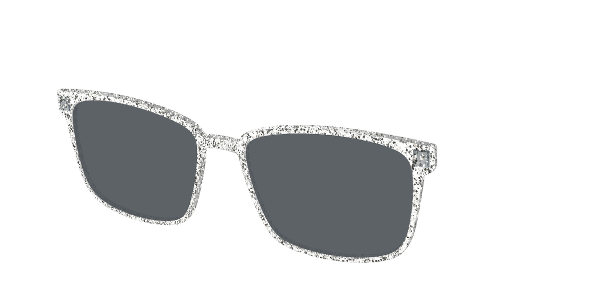 The Polarized Silver Sparkle Sun Top - Angle Top Image - Pair Eyewear