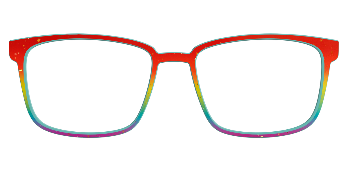 The Spectrum Gradient with Gold Flakes - Front Top Image - Pair Eyewear