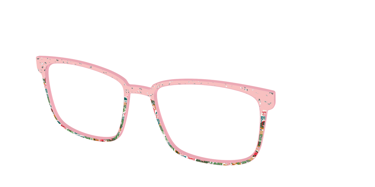 The Winter Village with Iridescent Glitter - Angle Top Image - Pair Eyewear