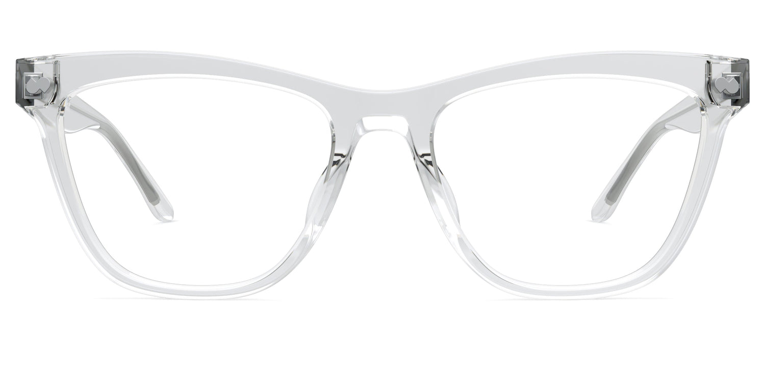 The Harper - Crystal Clear - Carousel1 - Pair Eyewear