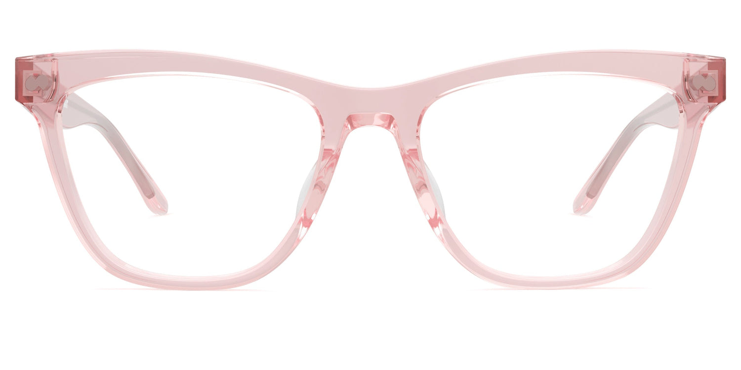 The Harper - Pink Clear - Carousel1 - Pair Eyewear