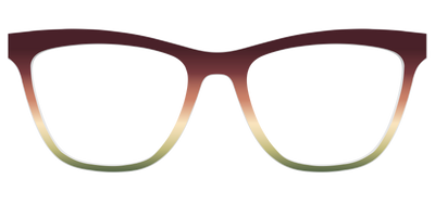 The Acorn to Moss Gradient - Front Top Thumbnail - Pair Eyewear