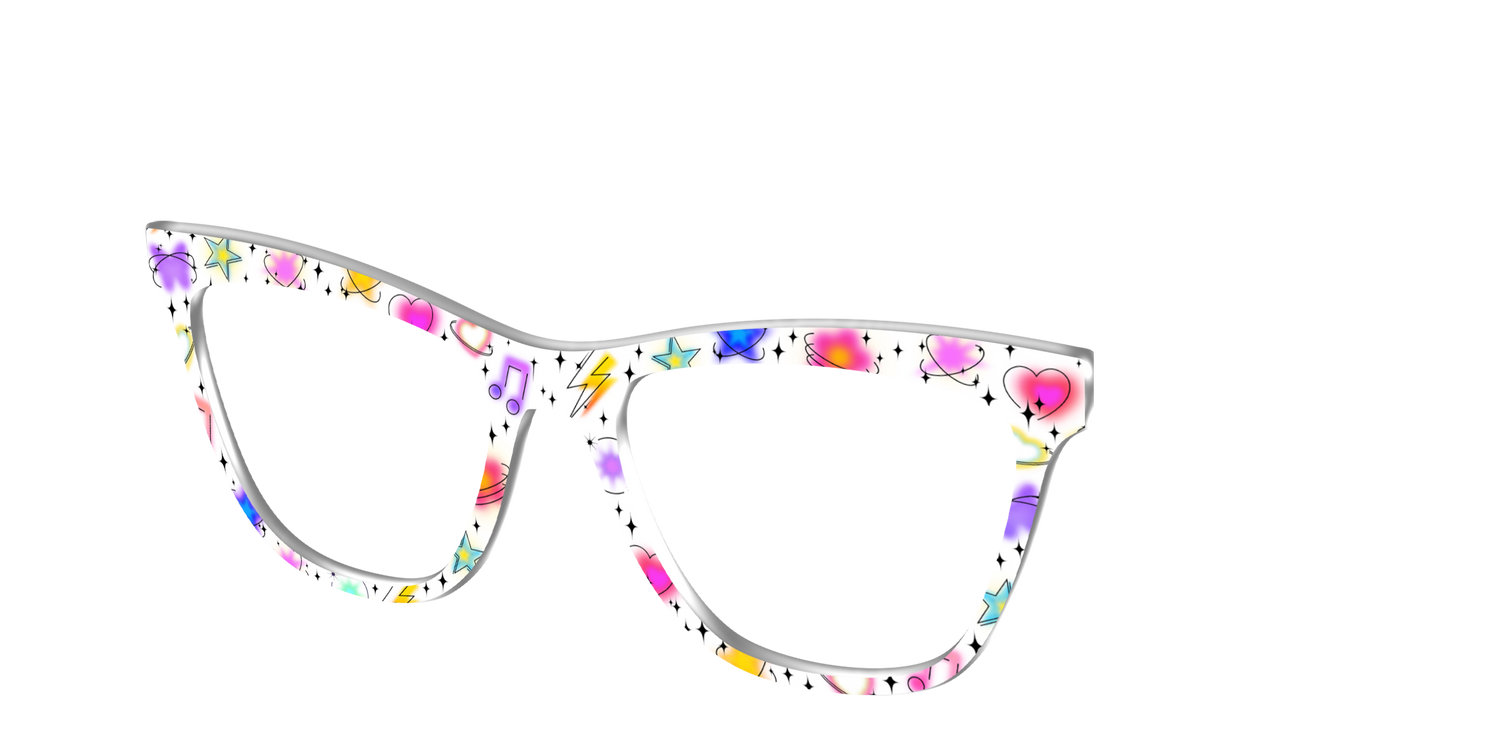 The Airbrushed Icons - Angle Top Image - Pair Eyewear