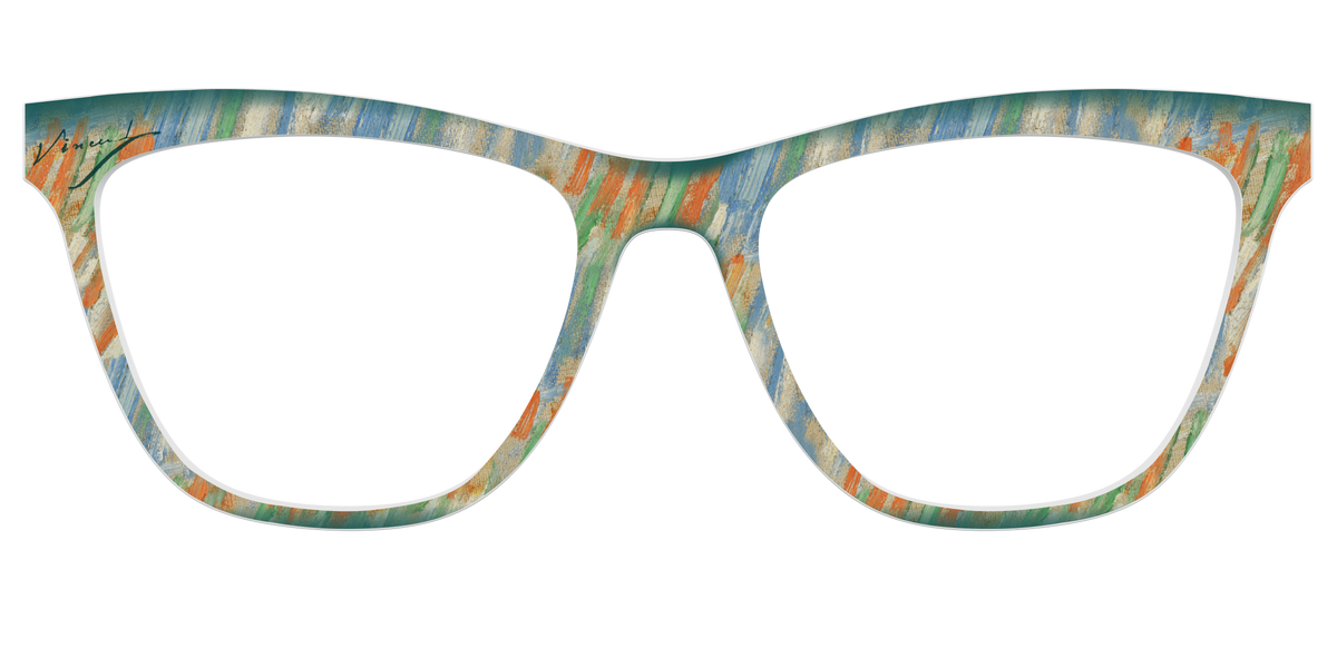 The Brush Strokes - Front Top Image - Pair Eyewear