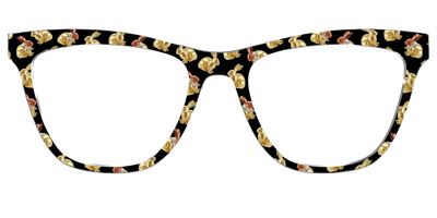 The Chocolate Chrome Rabbits - Front Top Thumbnail - Pair Eyewear