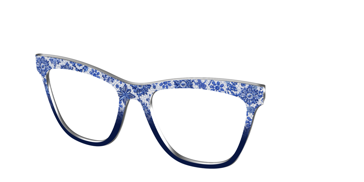 The Icy Lacework - Angle Top Image - Pair Eyewear