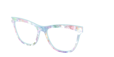 The Mermaid Bokeh with Bubble Glitter - Angle Top Thumbnail - Pair Eyewear