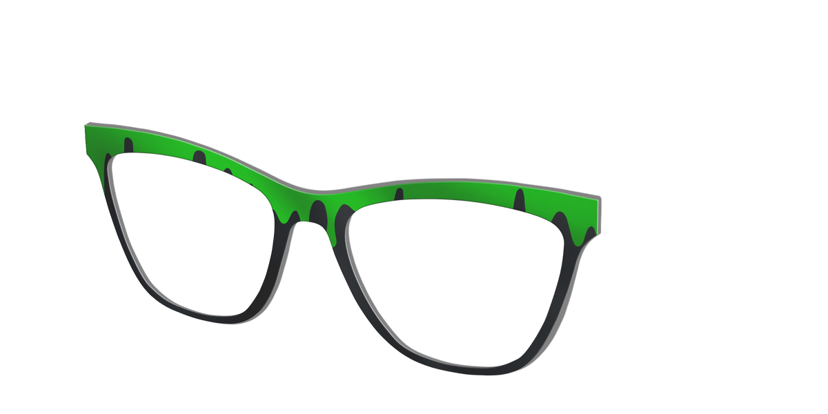 The Reflective Slime - Angle Top Image - Pair Eyewear