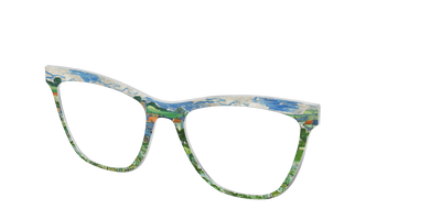 The View of Auvers-Sur-Oise - Angle Top Thumbnail - Pair Eyewear
