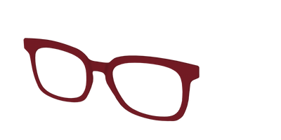 The Burgundy - Angle Top Thumbnail - Pair Eyewear