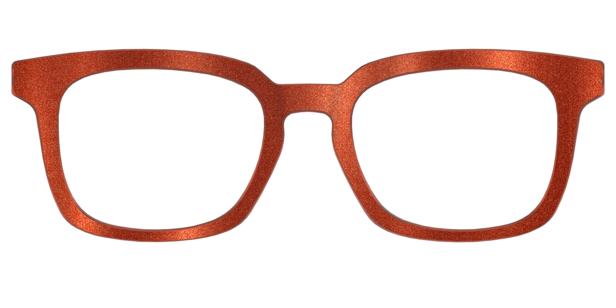 The Burnt Orange Shimmer - Front Top Image - Pair Eyewear