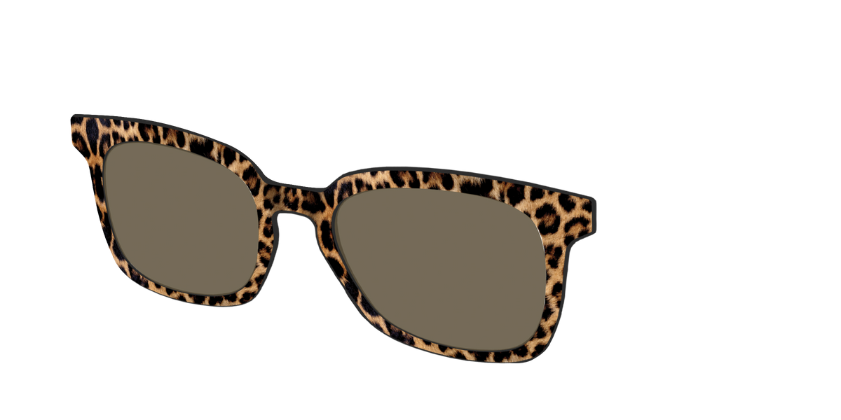 The Polarized Cheetah Spots Sun Top - Angle Top Image - Pair Eyewear