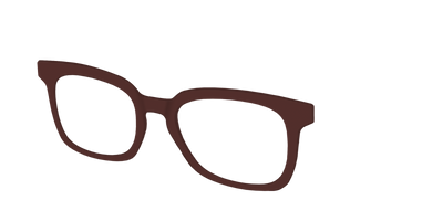 The Chocolate - Angle Top Thumbnail - Pair Eyewear