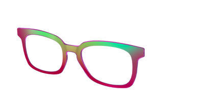 The Guava Ombre - Angle Top Thumbnail - Pair Eyewear