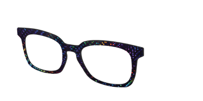 The Holographic Dots - Angle Top Thumbnail - Pair Eyewear