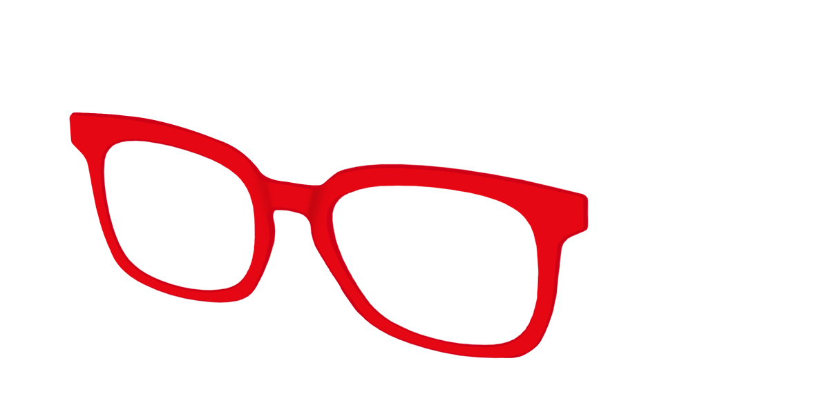 The Red - Angle Top Image - Pair Eyewear