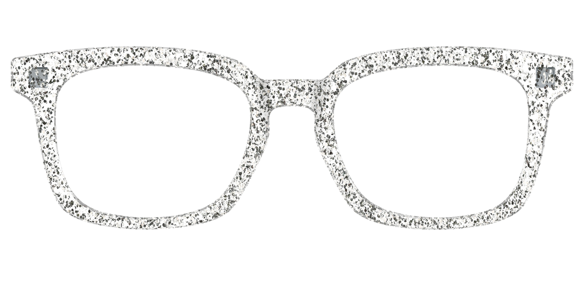 The Silver Sparkle - Front Top Image - Pair Eyewear