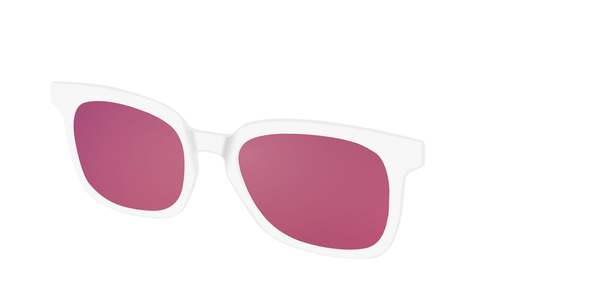 The Polarized White Sun Top - Angle Top Image - Pair Eyewear