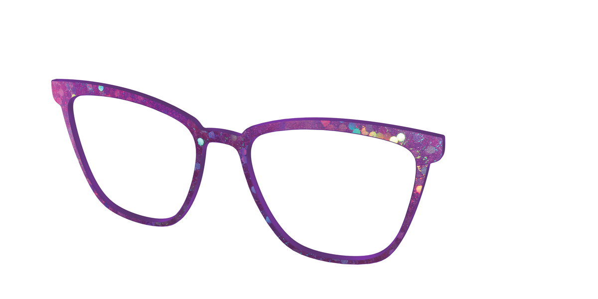 The Berry Jam Hexagons - Angle Top Image - Pair Eyewear
