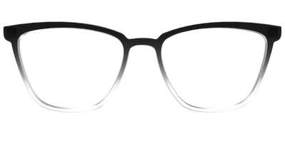 The Black Gradient Crystal - Front Top Thumbnail - Pair Eyewear