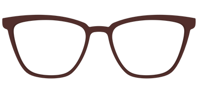 The Chocolate - Front Top Thumbnail - Pair Eyewear