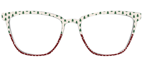 The Evergreen Pin Dot Split - Pair Eyewear