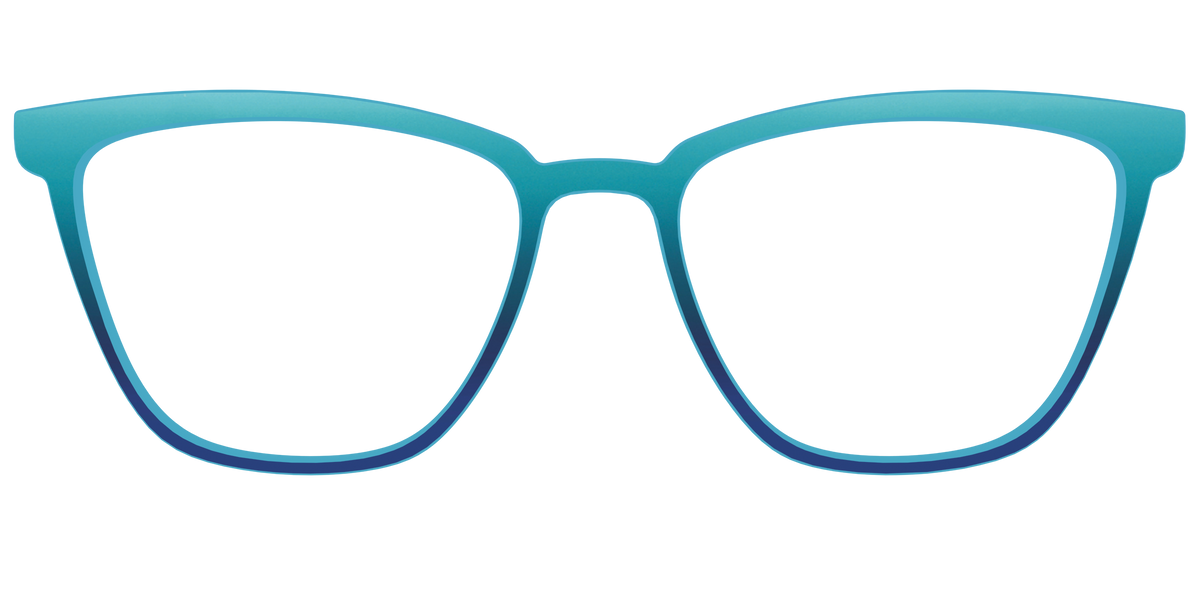 The Ocean Blue - Front Top Image - Pair Eyewear