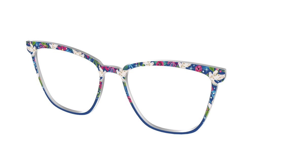 The Peaceful Blossoms - Angle Top Image - Pair Eyewear